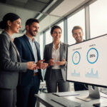 Reunión breve revisa SLA cumplidos y CSAT con plan de mejora.