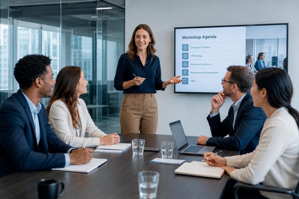 Workshop de adopción de IA para equipos de empresa